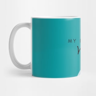 My Point of View (turquoise) Mug